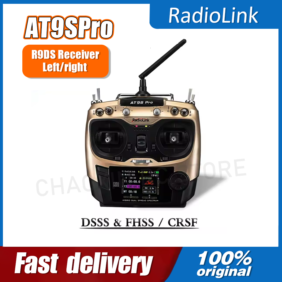 Drone Transmitter - Radiolink AT9SPro 12CH 2.4G DSSS FHSS