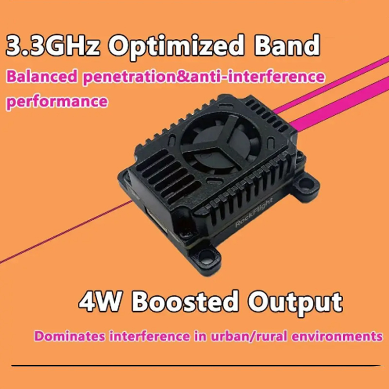 SLONWAKE FPV 3.3G 16CH 4000mW  - đánh giá và giá Drone Transmitter
