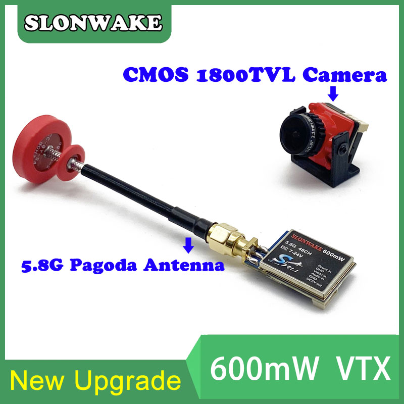 5.8G 48CH 600mW adjustable VTX - đánh giá và giá Drone Transmitter