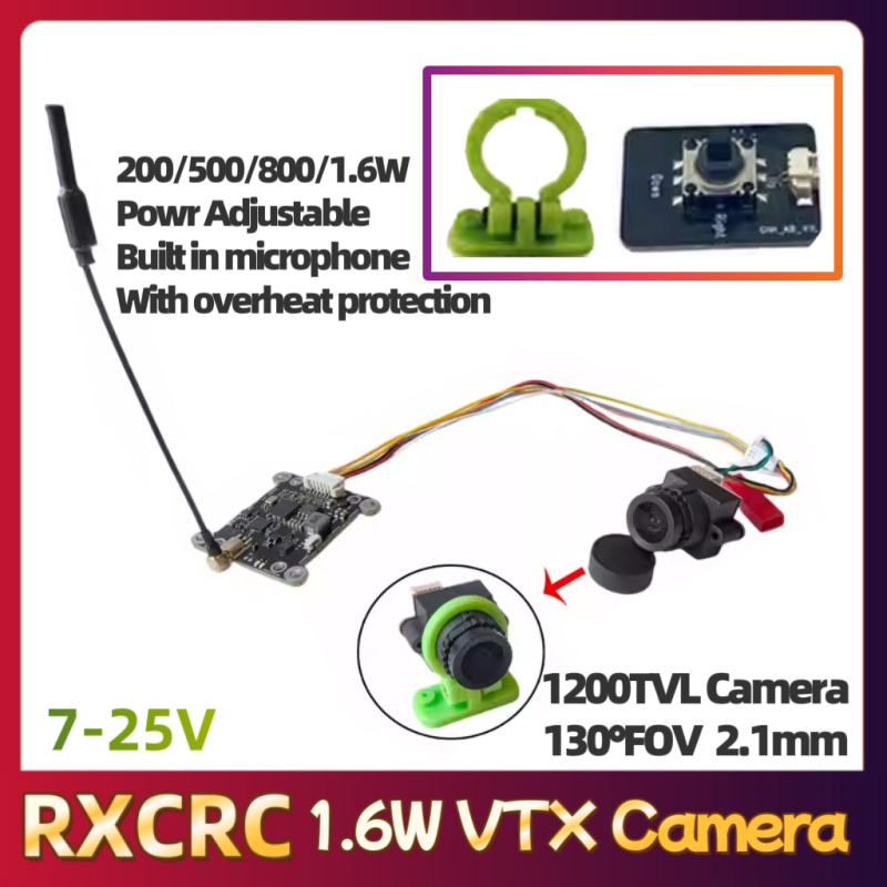 RXCRC 5.8G Module 48CH 1.6W VT - đánh giá và giá Drone Transmitter