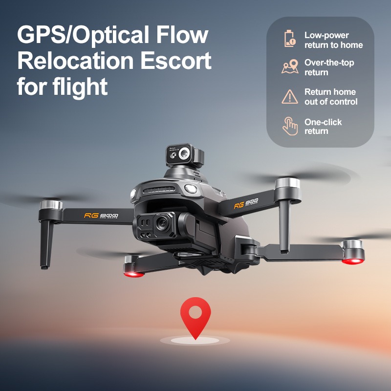 NEW RG800 MAX Drone 1080P HD C - đánh giá và giá Drone Gimbal