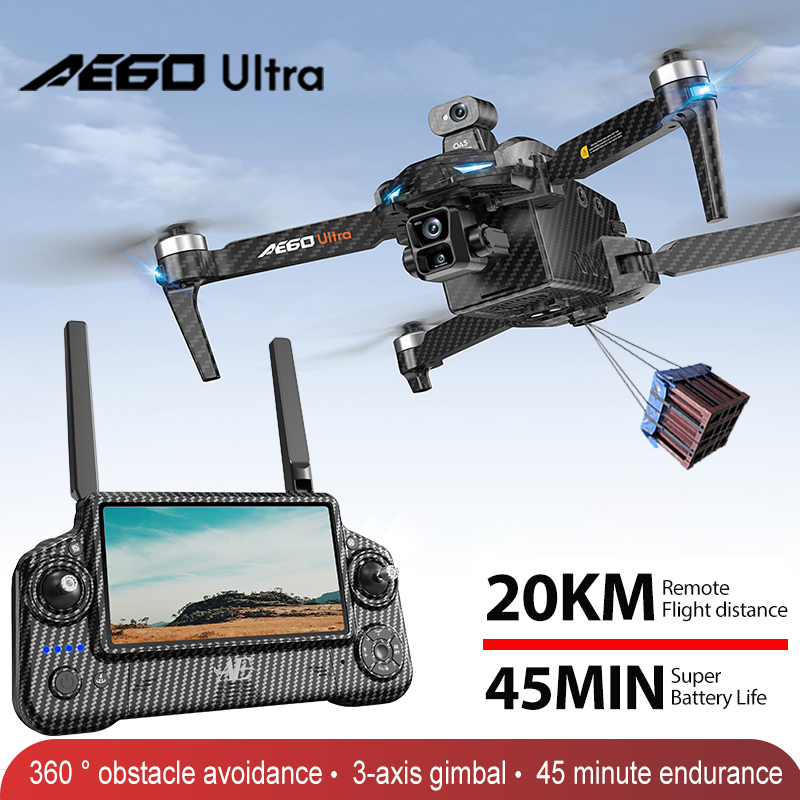 AE60 GPS Drone Professional 8K - đánh giá và giá Drone Gimbal