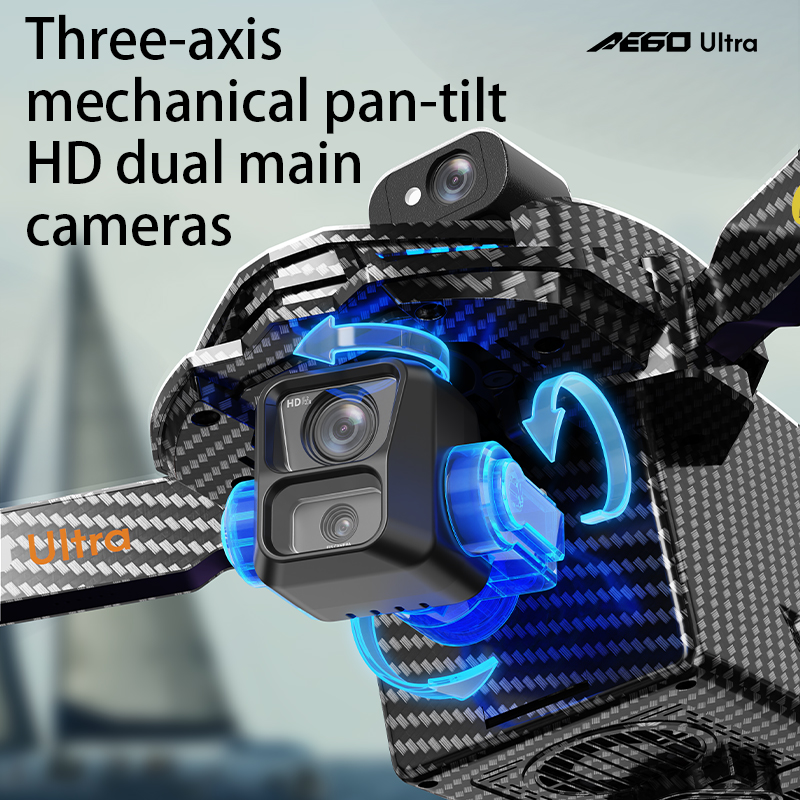 AE60 GPS Drone Professional 8K - đánh giá và giá Drone Gimbal