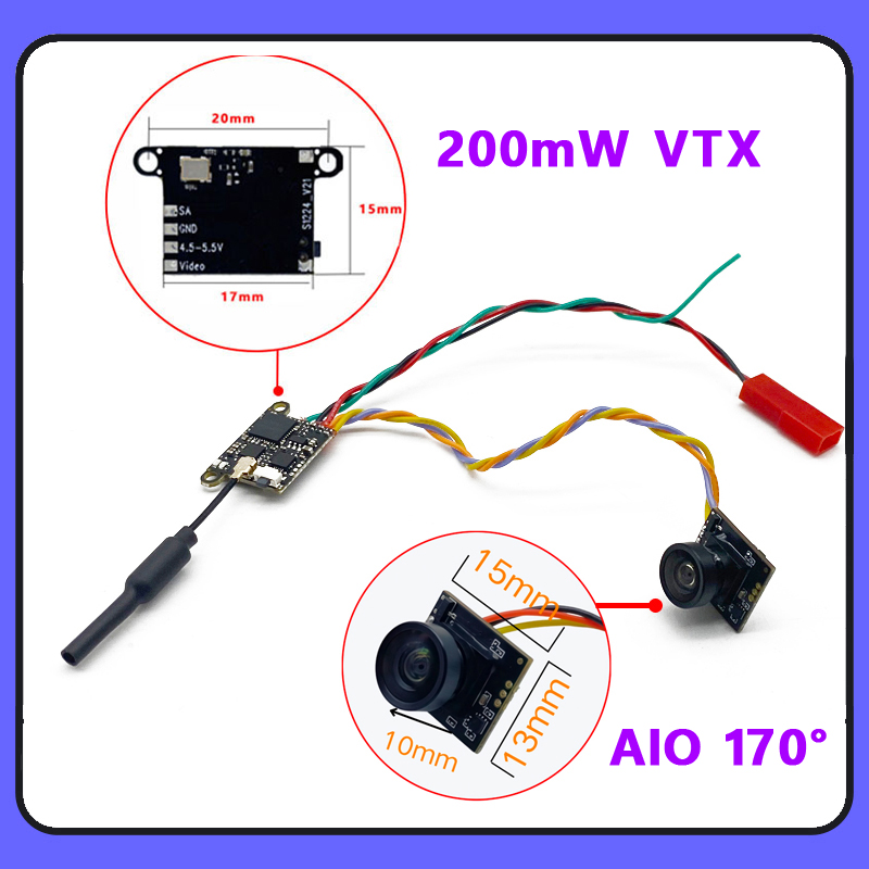 SLONWAKE 5.8G 1200TVL FPV Came - đánh giá và giá Drone Receiver