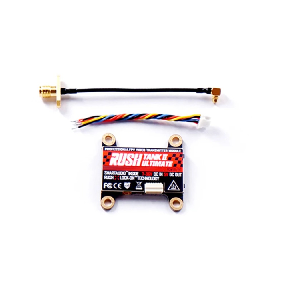 RUSH TANK Ultimate II/Mini/PLU - đánh giá và giá Drone Receiver