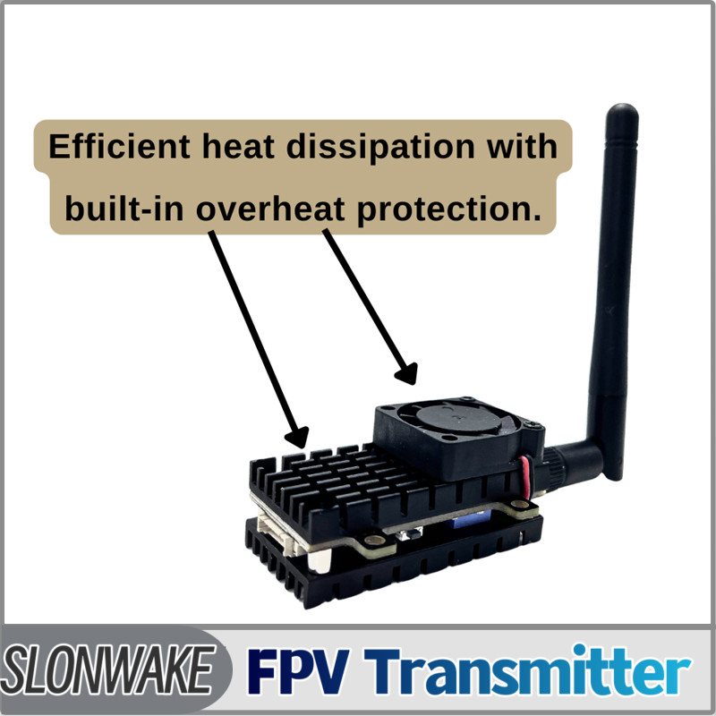 SLONWAKE 5.8G 3000mW Simulatio - đánh giá và giá Drone Transmitter