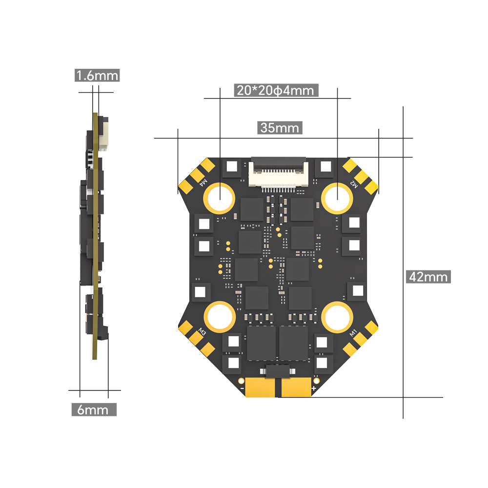iFlight Borg F7 Mini Stack Fli - đánh giá và giá Drone Flight Controller